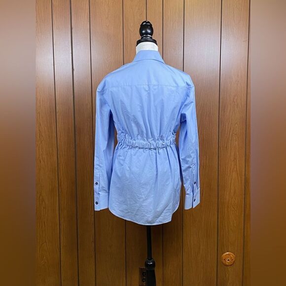 Alexander Wang Oversized Belted Cotton Shirt size M - Picture 10 of 16